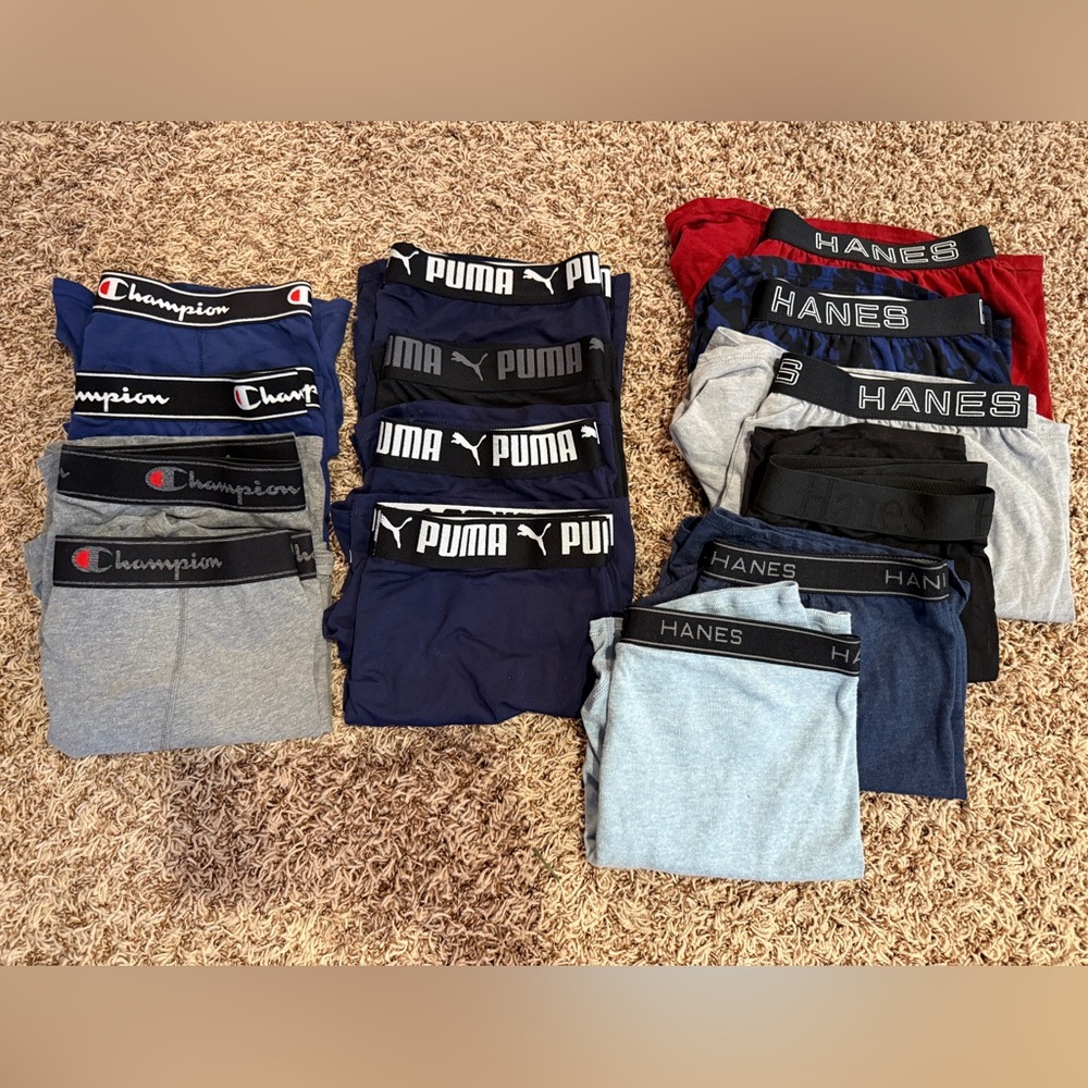 Assorted Mens boxers and boxer briefs